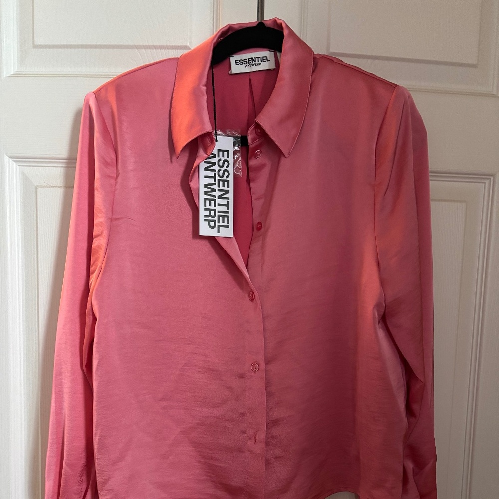 Women’s pink ESSENTIEL ANTWERP blouse brand new with tags